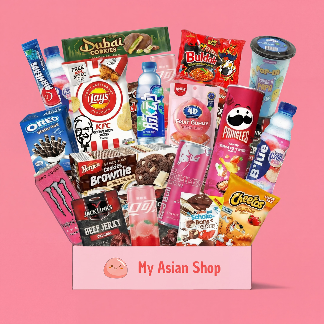BOX XXL MYASIANSHOP - Tour du monde des saveurs